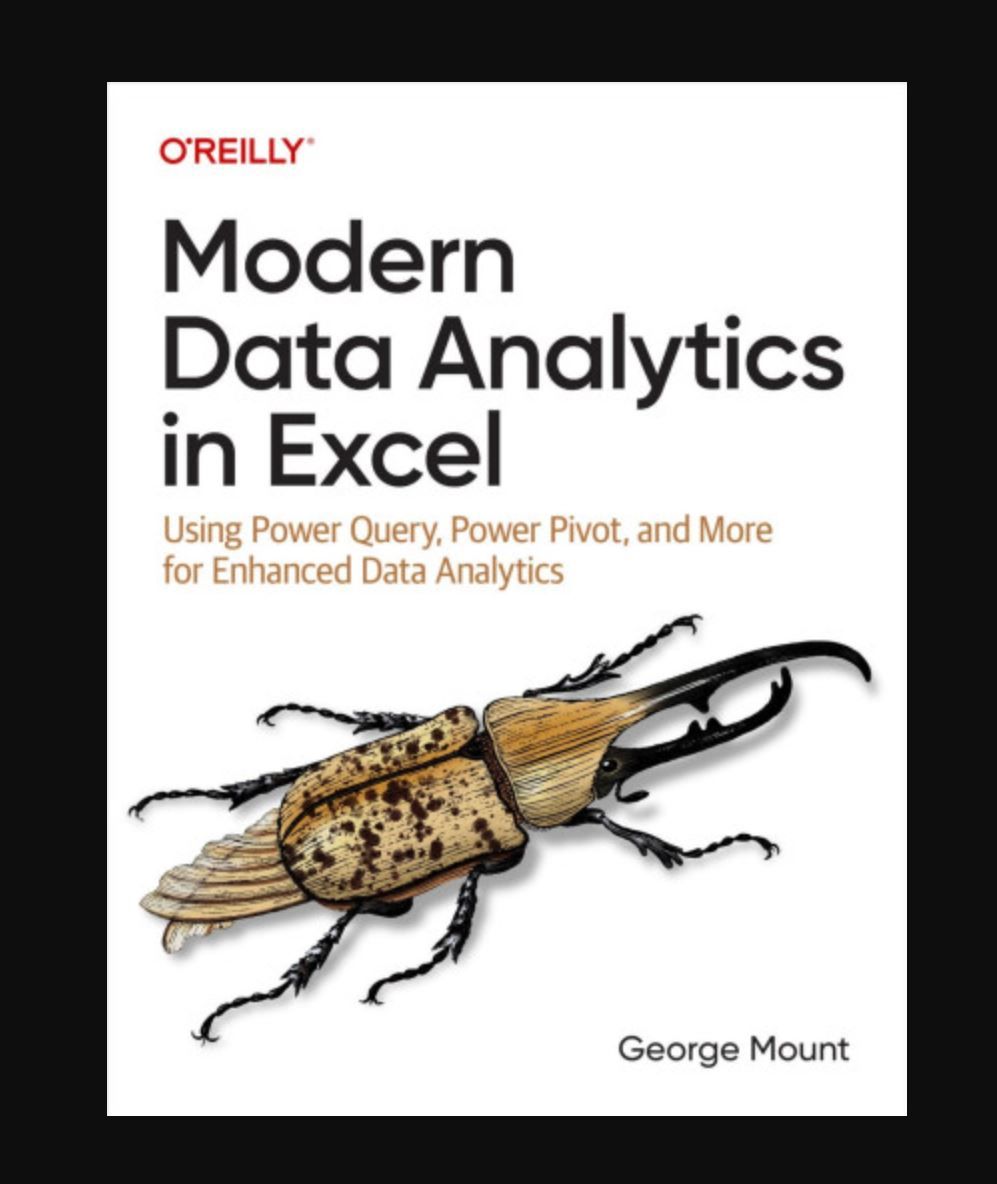 Modern Data Analytics in Excel Book By George Mount