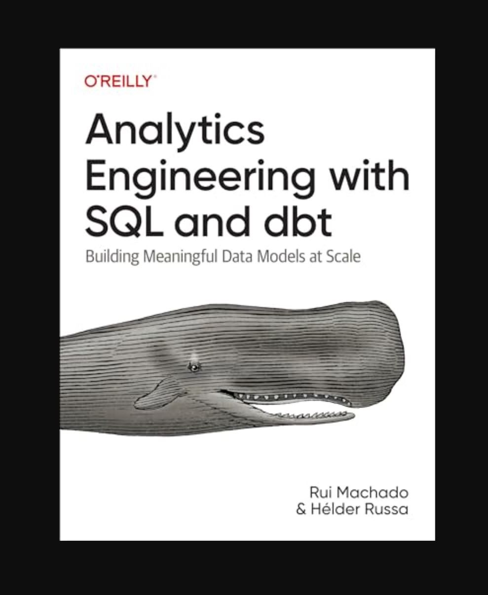 Analytics Engineering with SQL and dbt Book By Rui Machado & Hélder Russa