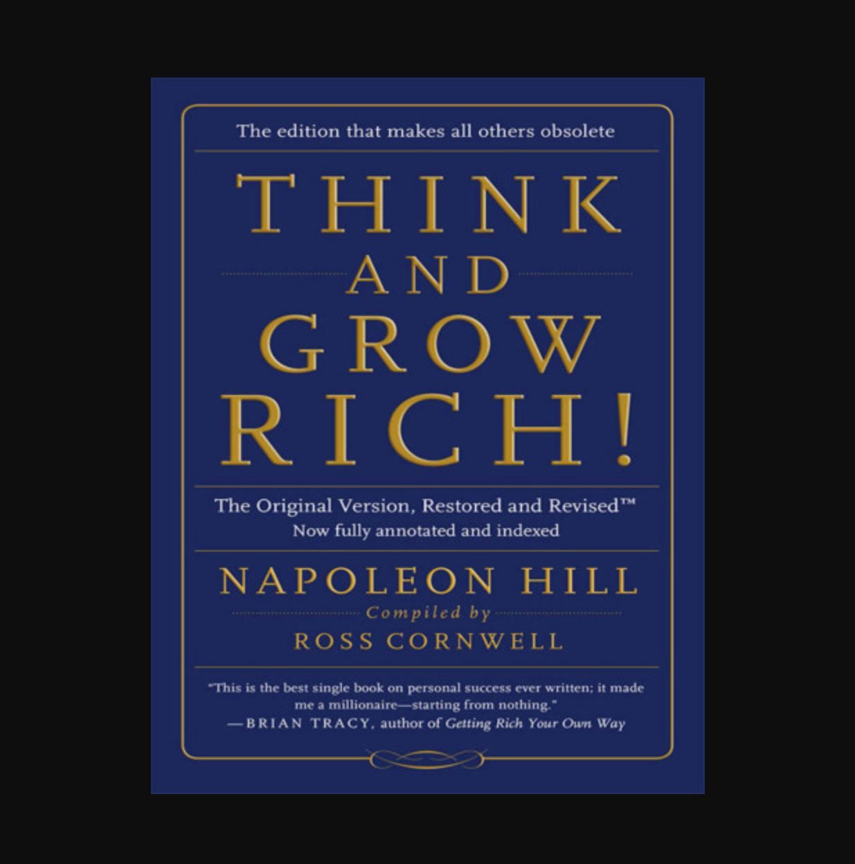 Think and Grow Rich! Book By Napoleon Hill