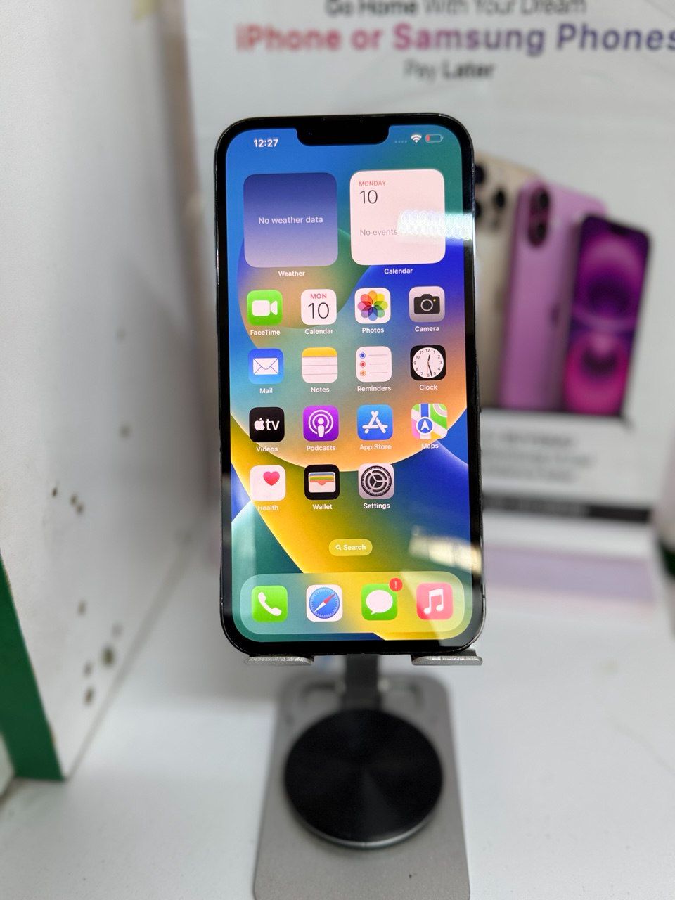 IPHONE 13 PRO MAX SLEEK UNIT 512GB TRUETONE ENABLED BH 100%
6.7 SUPER RETINA XDR DISPLAY A15 BIONIC CHIP