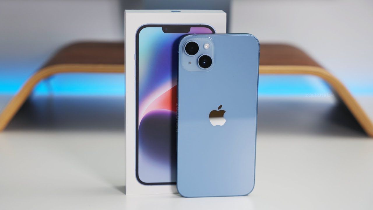 IPHONE 14 PLUS: 6.7-INCH SUPER RETINA XDR DISPLAY •82% BATTERY HEALTH A15 BIONIC CHIP (5-CORE GPU) • PRO-LEVEL 12MP DUAL CAMERA WITH SENSOR-SHIFT OIS • ALL-DAY BATTERY LIFE • CERAMIC SHIELD