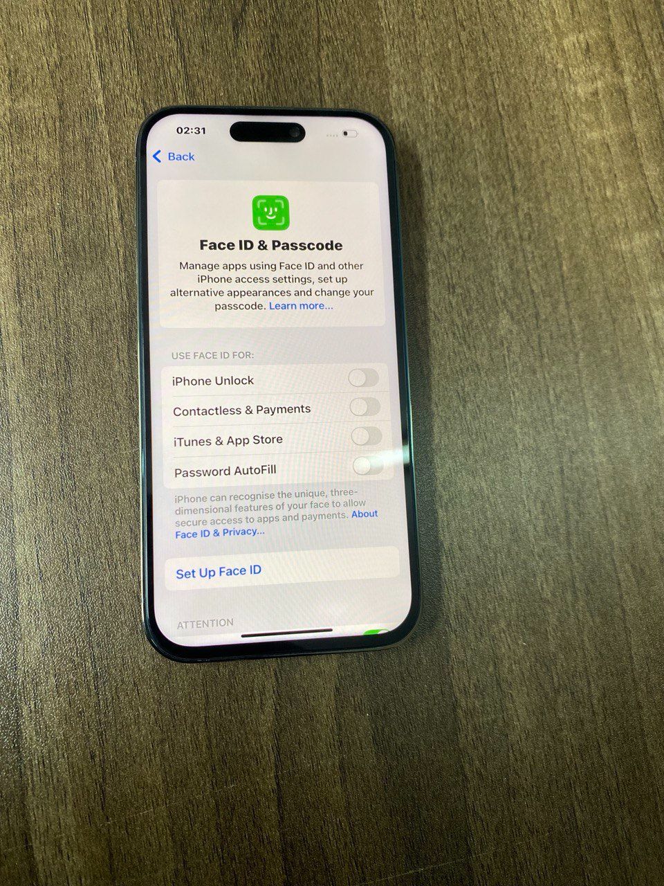 IPHONE 14 PRO 256GB ROM 6 GB RAM 87% BH. 48MP MAIN SENSOR NEW DYNAMIC ISLAND ON A 6.I INCH XDR SCREEN DISPLAY.