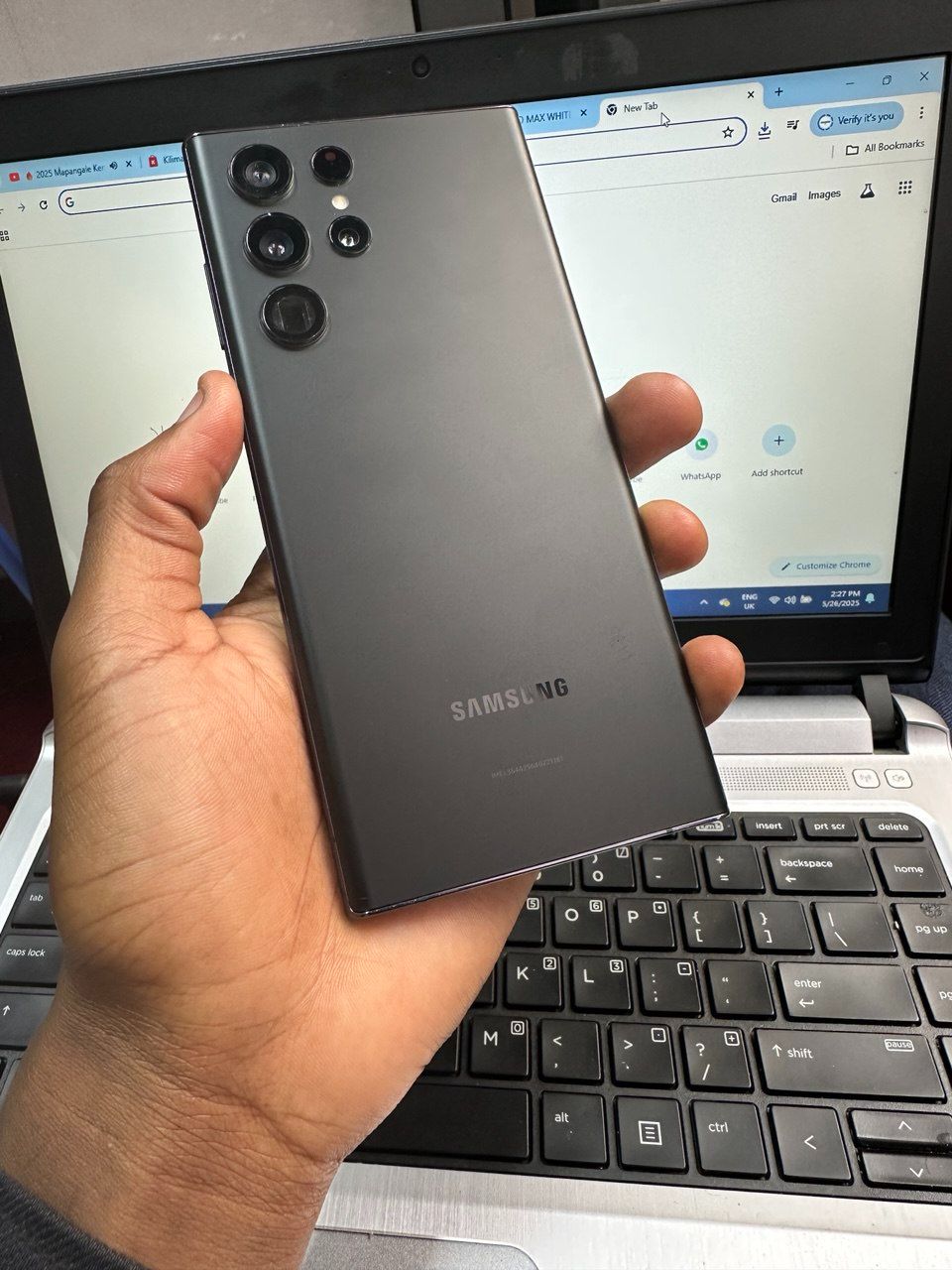 SAMSUNG GALAXY S22 ULTRA POWERHOUSE PHONE: 108MP CAM, MISSING S PEN, 6.8" DISPLAY, 45W CHARGING—ULTIMATE FLAGSHIP BEAST.