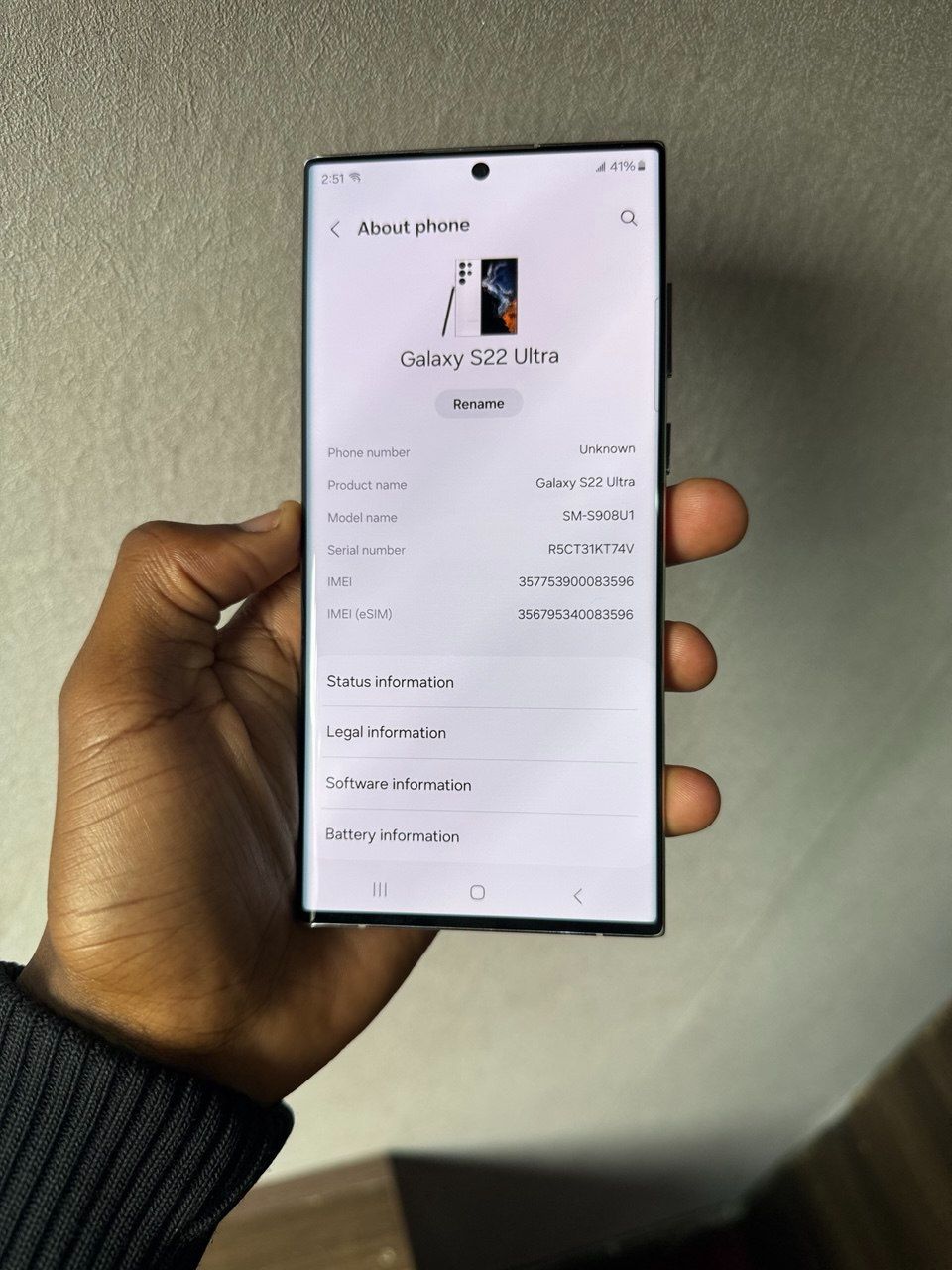 Flawless Open Box Samsung Galaxy S22 Ultra 1TB – Like New Condition, Complete With Original Box & All Accessories, Unused S Pen Included, Zero Scratches, Perfect Display & Battery – Essentially Brand
