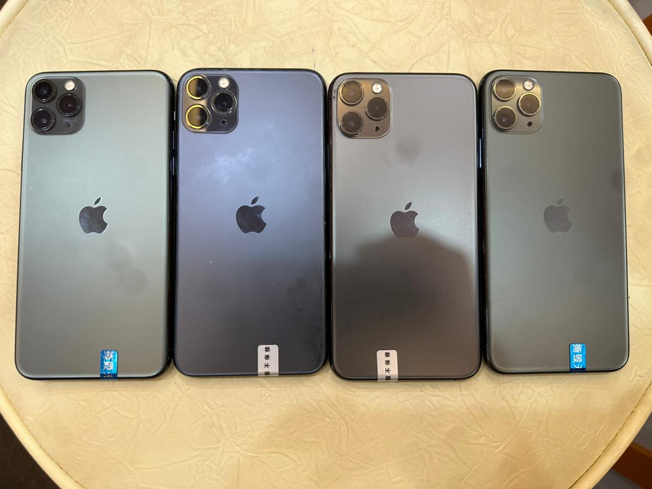 REFURBISHED IPHONE 11 PRO MAX 256GB WITH REPLACED DISPLAY, FULLY FUNCTIONAL, 90%+ BATTERY HEALTH, FACE ID WORKING, SMOOTH PERFORMANCE, CLEAN CONDITION Free PROTECTOR AND CLEAR CASE.