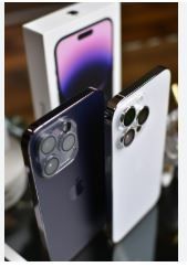 APPLE IPHONE 14 PRO WITH 88% BATTERY HEALTH. FEATURES A POWERFUL A16 BIONIC CHIP, STUNNING 6.1-INCH SUPER RETINA XDR DISPLAY, 48MP PRO CAMERA SYSTEM, FACE ID SECURITY, AND SMOOTH 120HZ SMOOTH DISPLAY