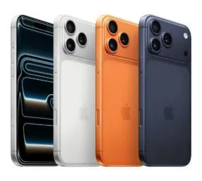 THE IPHONE 17 PRO FEATURES APPLE'S A19 PRO CHIP, A 6.3" DISPLAY, A REDESIGNED 48MP TRIPLE-LENS CAMERA WITH 8× OPTICAL ZOOM, AN 18MP FRONT CAMERA, UP TO 33 HOURS OF BATTERY LIFE.