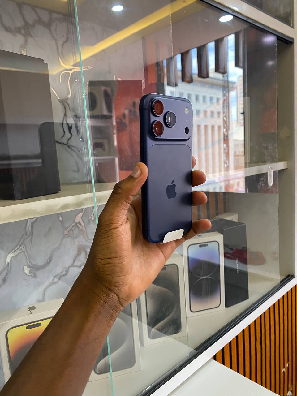 THE IPHONE 17 PRO FEATURES APPLE'S A19 PRO CHIP, A 6.3" DISPLAY, A REDESIGNED 48MP TRIPLE-LENS CAMERA WITH 8× OPTICAL ZOOM, AN 18MP FRONT CAMERA, UP TO 33 HOURS OF BATTERY LIFE.