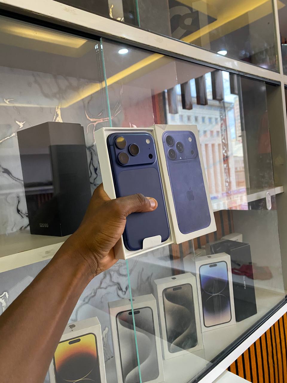 THE IPHONE 17 PRO FEATURES APPLE'S A19 PRO CHIP, A 6.3" DISPLAY, A REDESIGNED 48MP TRIPLE-LENS CAMERA WITH 8× OPTICAL ZOOM, AN 18MP FRONT CAMERA, UP TO 33 HOURS OF BATTERY LIFE.