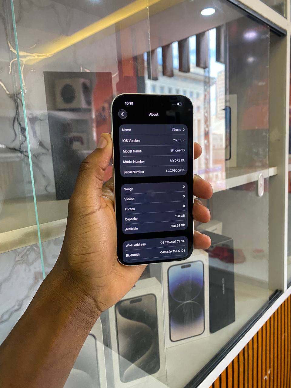 IPHONE 16 IS APPLE’S NEW SMARTPHONE WITH A FAST CHIP, IMPROVED CAMERAS, BETTER BATTERY LIFE, AND NEW AI FEATURES. IT RUNS IOS AND OFFERS A SMOOTH, HIGH-QUALITY DESIGN AND PERFORMANCE FOR EVERYDAY USE.