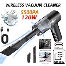 2 in 1 Wireless car Vacuum cleaner portable handheld high-powered for car home officen