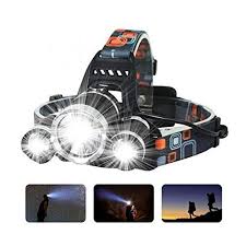 LED Headlamp Fishing Headlight 3/5 LED T6 L2 V6 Head Torch LED Lamp Flashlight Camping Light Waterproof Lanterna By 2x 18650