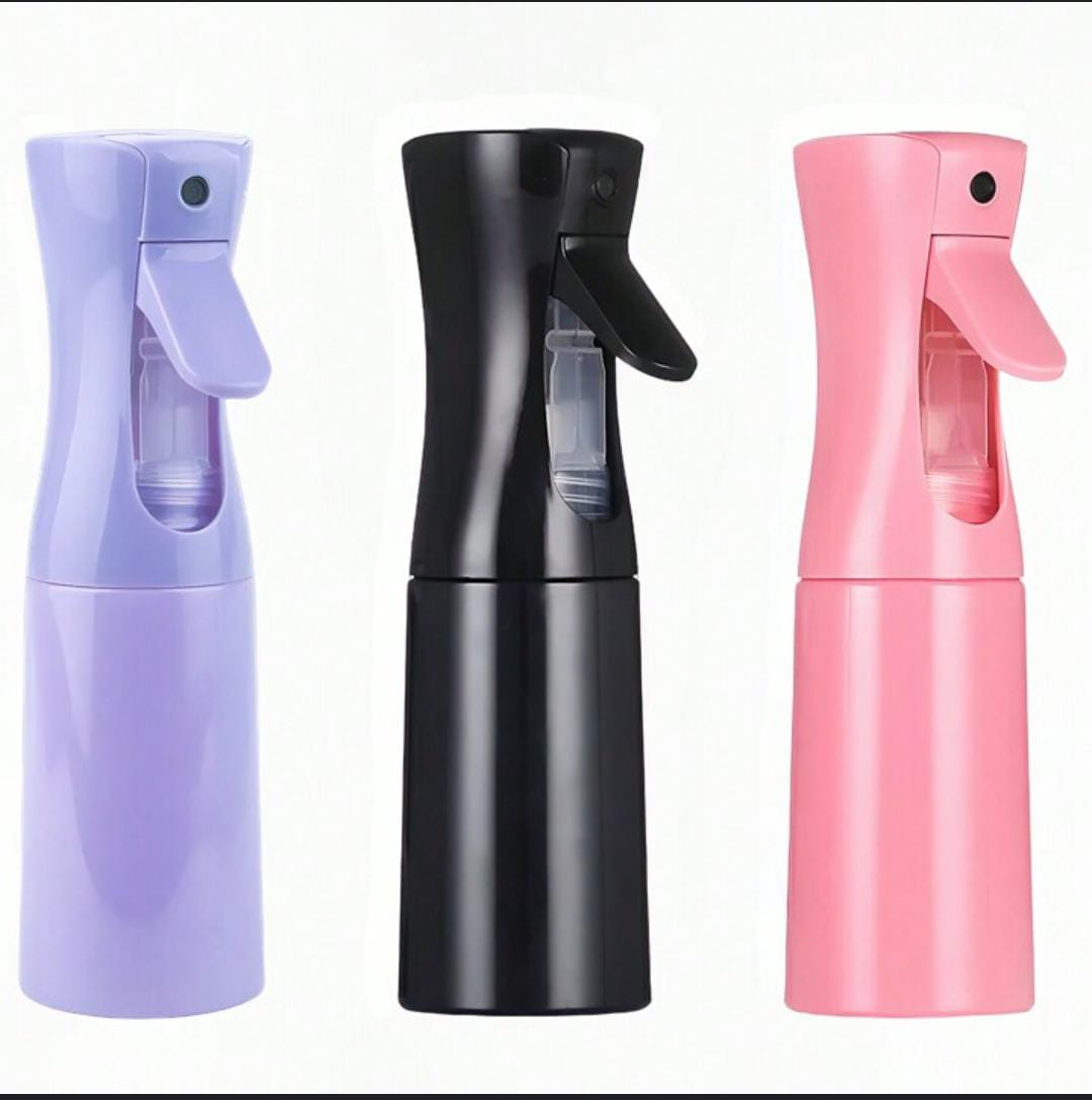 Continuous Spray Water Bottle For Curl Hair Mist Salon Care