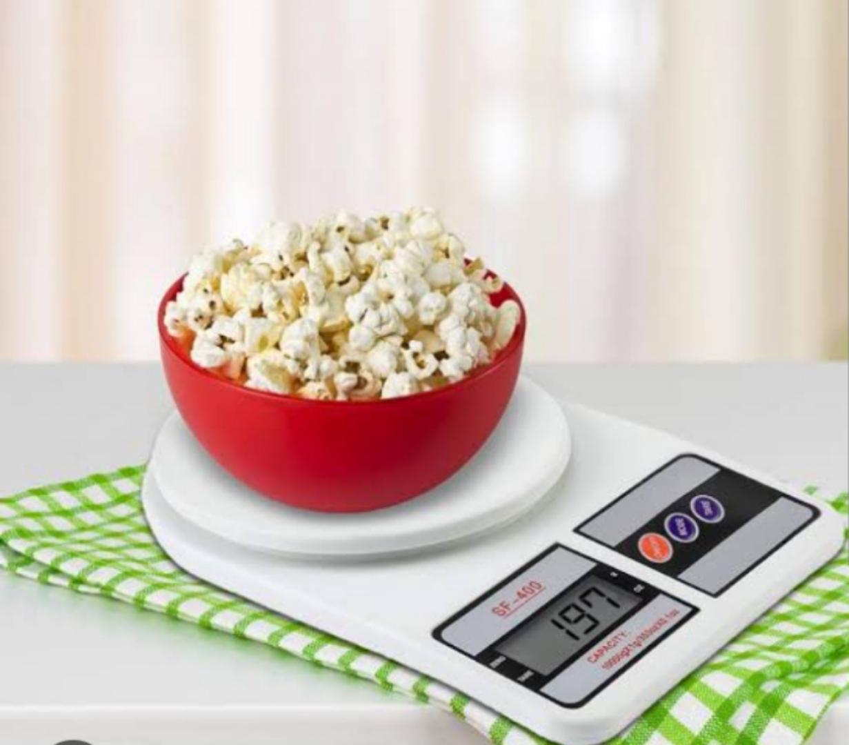 price drop 🔥🔥 special offer  Generic Digital Electronic kitchen 10 Kg weighing scale machine white one size White as picture