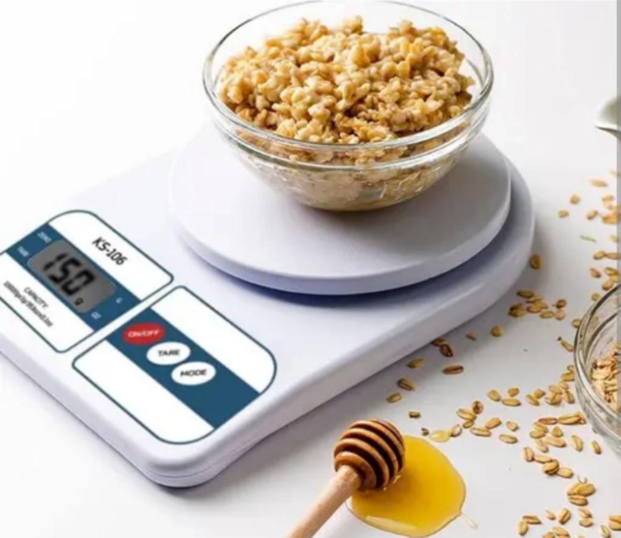 price drop 🔥🔥 special offer  Generic Digital Electronic kitchen 10 Kg weighing scale machine white one size White as picture