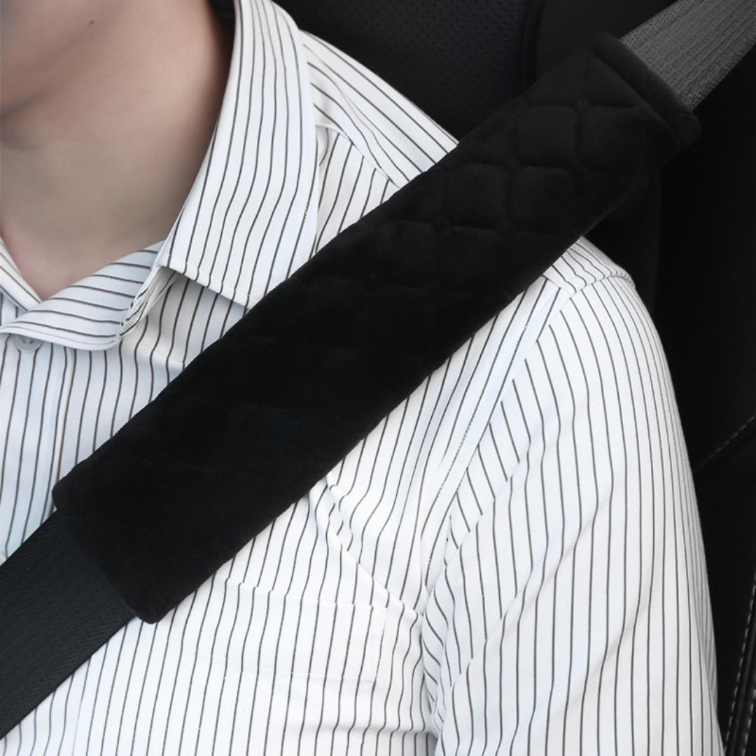 Car safety belt neck safety protector,Seat Belt Pads for Car Seatbelt Protector Soft Comfort Safe Belt Shoulder Strap Covers Harness Pads Helps Protect Your Neck and Shoulder