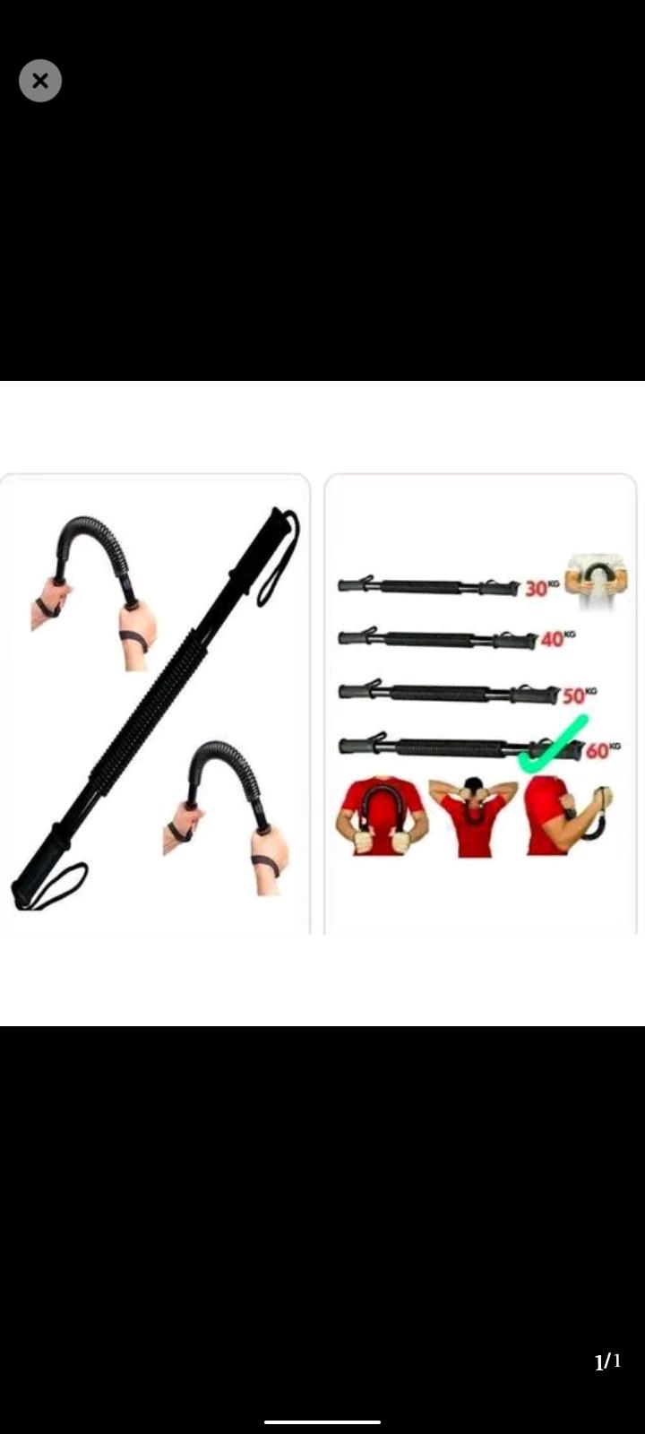 _60Kg Power Twister_, Upper Body Exercise for Chest, Shoulder, Forearm, Bicep and Arm Strengthening Workout Equipment