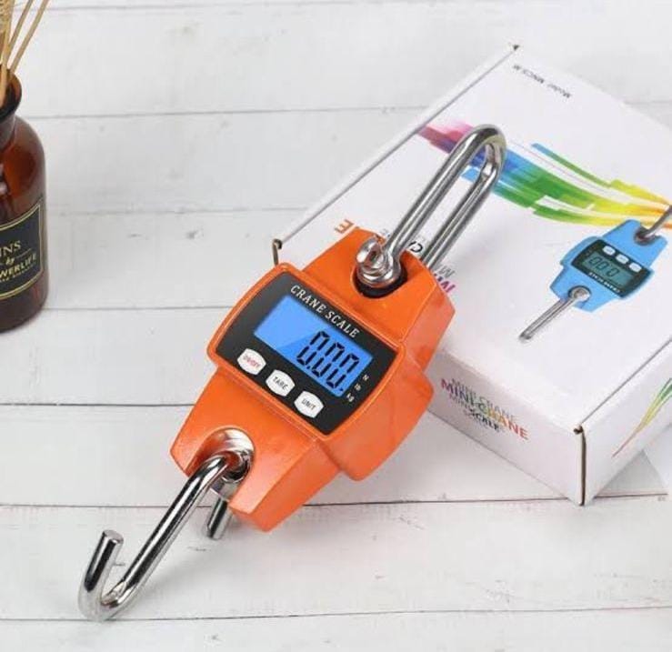 300kgs Mini crane scale Digital Hanging Weight Indicator for Industrial, Warehouse, and Shipping Use with High Accuracy and Durable Construction