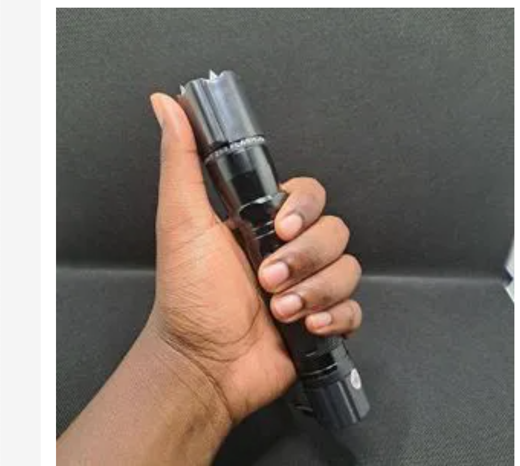 Powerful 3-in-1 Shock Flashlight with Laser Pointer & Self-Defense Torch – 288 Type, High-Intensity Stun Gun, Ultra-Bright LED, and Precision Laser for Security & Outdoor Protection