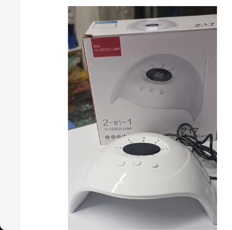 led nail dryer and Electric nail kit, UV LED Nail Light Portable Nail Lamp Professional Fast Curing nail Dryer with 3 timers for Acrylic nails Gel polish drying Auto Sensor Travel Home School