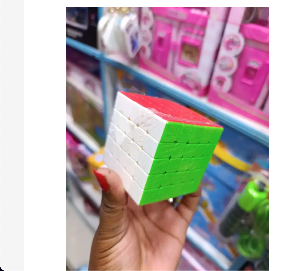 5 BY 5 RUBIX PUZZLE MAGIC CUBE