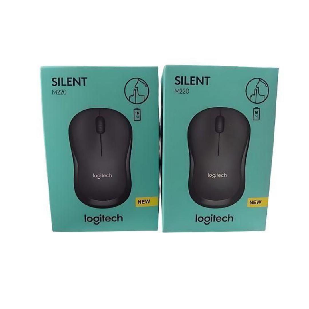 Logitech M220 SILENT WIRELESS MOUSE, Silent Touch Technology