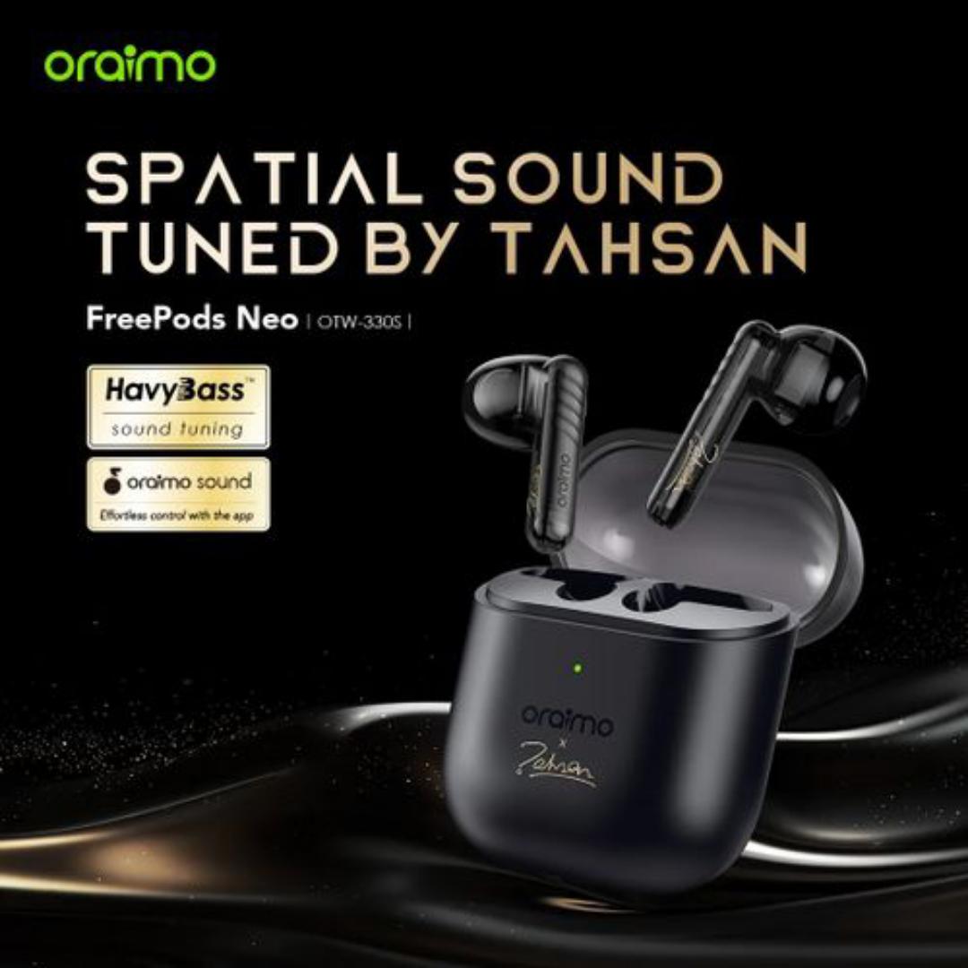 Oraimo OTW-330S FreePods Neo True Wireless Earbuds WITH 50HR PLAYTIME