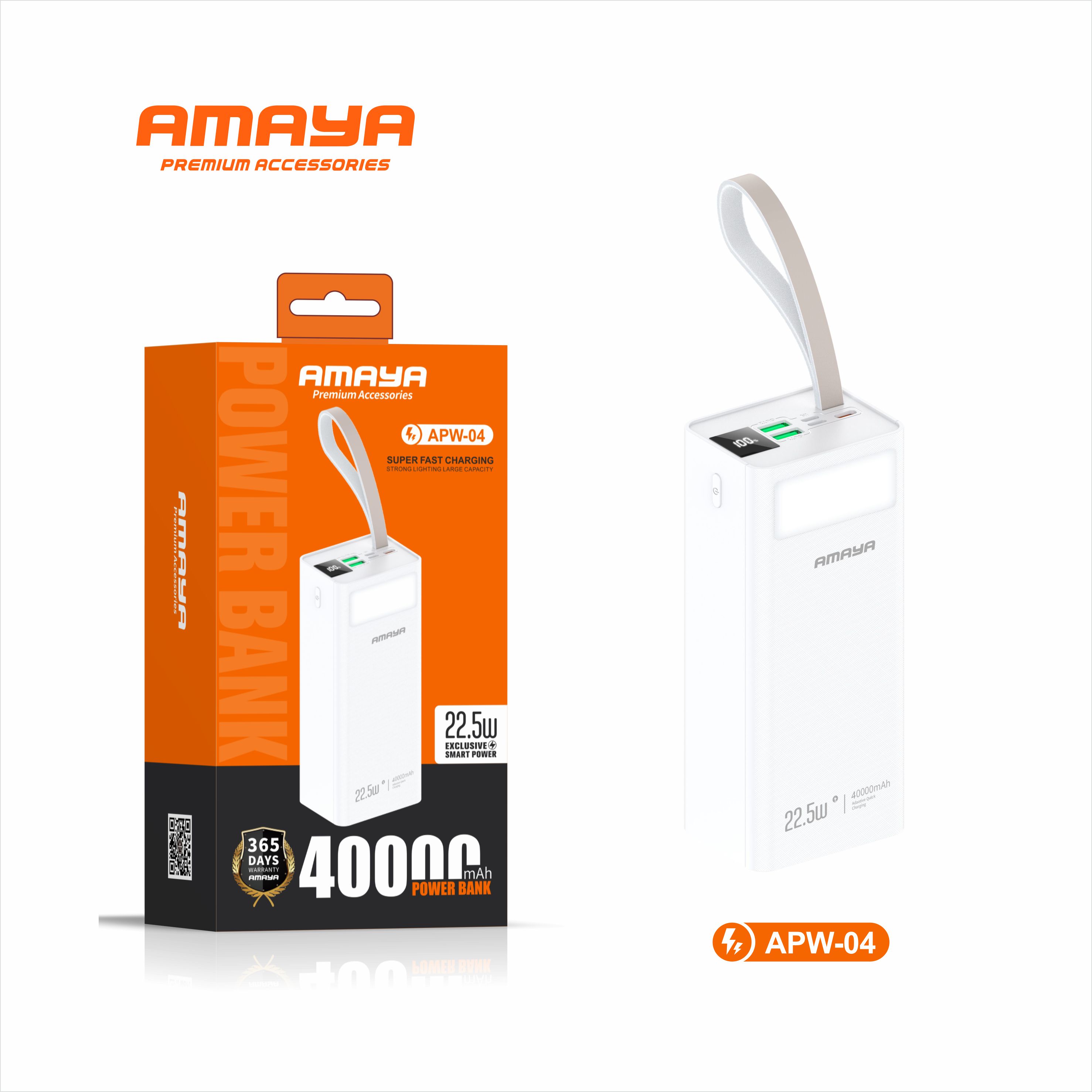 Amaya APW-04 Power Bank 40000mAh 22.5W