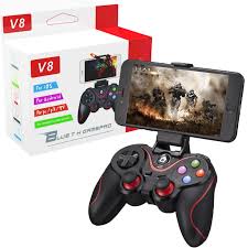 V8 Wireless Game Controller for Windows PC Steam IOS Mfi Android PS3/PS4/Switch Console control Mobile Phone Gamepad Joystick