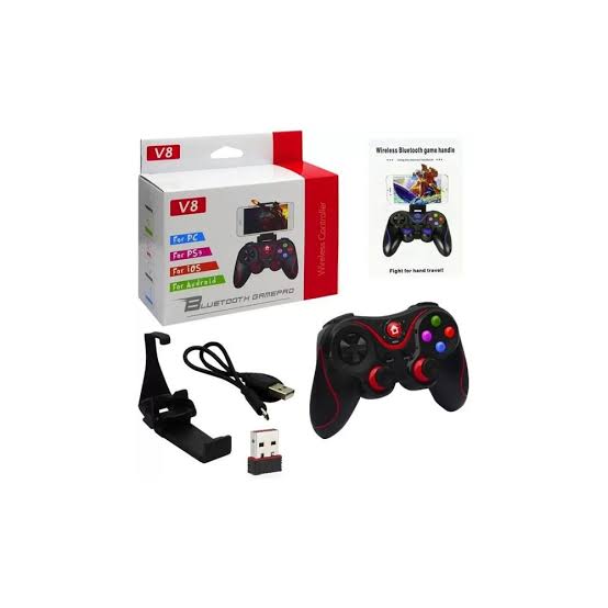V8 Wireless Game Controller for Windows PC Steam IOS Mfi Android PS3/PS4/Switch Console control Mobile Phone Gamepad Joystick