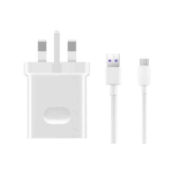 Huawei 40W SuperCharge 4.5A/5A Type-C Cable & Charger BUNDLE For Huawei P40 Pro, P30, P30 Pro, P20 Lite, Mate 30, Mate 20, Mate 20 Pro, Mate 10, Mate 10 Pro, Mate 9, Mate 9 Porsche Design, Nova 5T, No