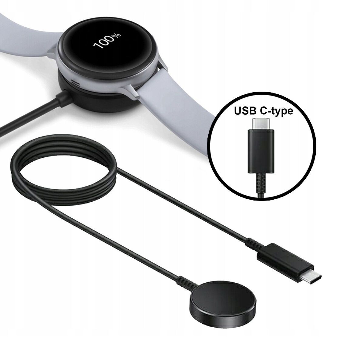 Samsung Fast Wireless Charger for Galaxy Watch (USB-C)