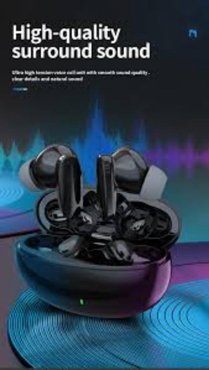 Amaya Bluetooth TK 05 Wireless Earbuds Touch Control With Active Noise Cancellation