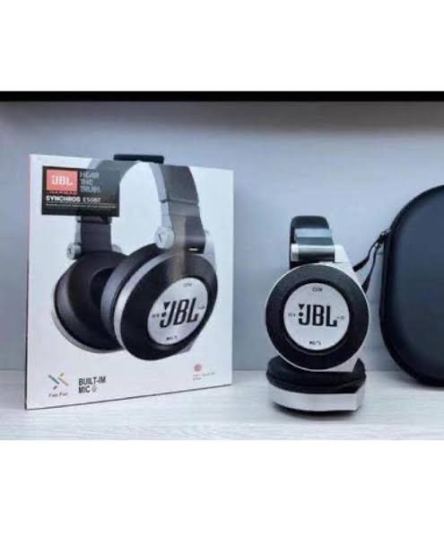 JBL E50BT Wireless Headphones-Noise Cancelling . Fast Charge Headphones, Wireless,-with a porch
