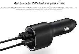 SAMSUNG Super Fast Dual Car Charger (45W+15W