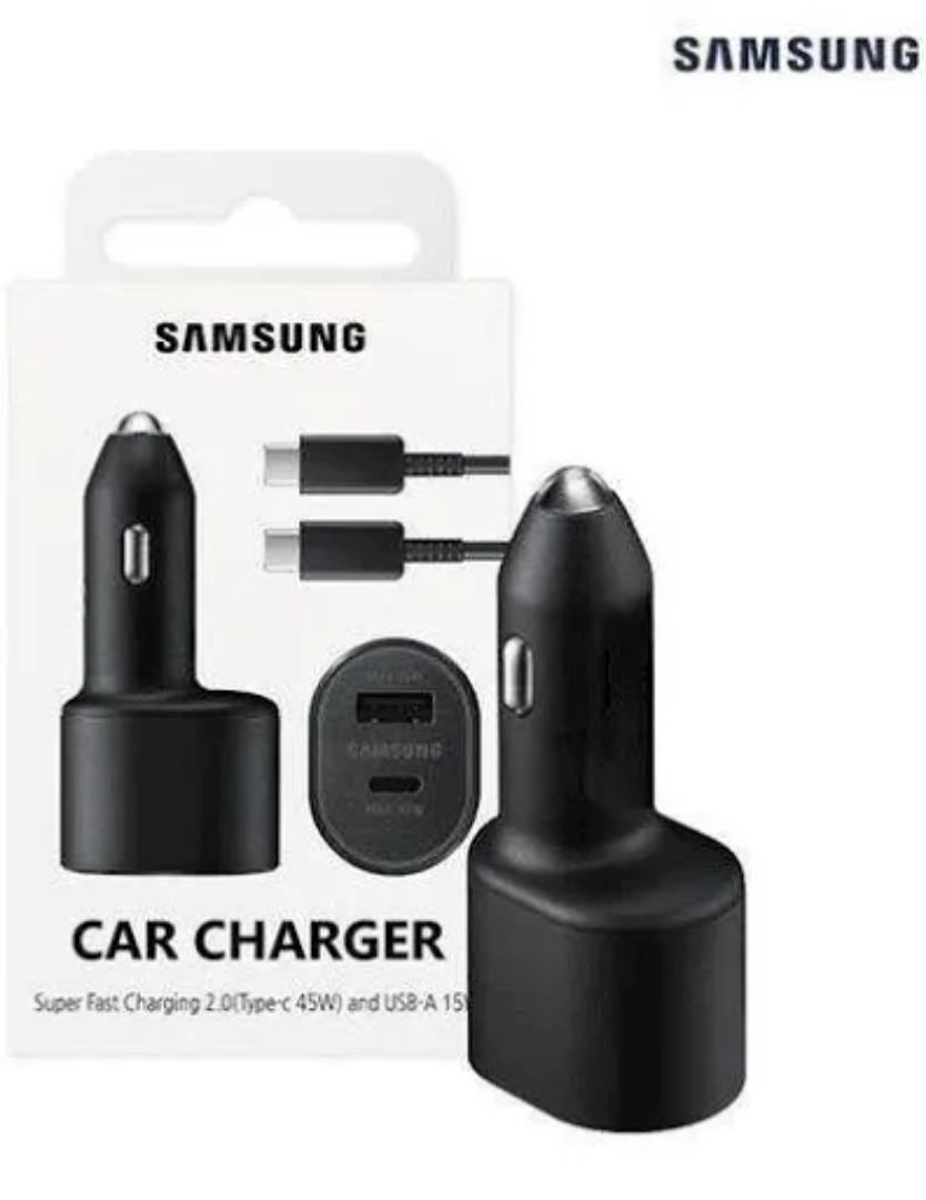 SAMSUNG Super Fast Dual Car Charger (45W+15W
