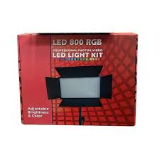 LED 800 RGB Video Light Full kit With stand