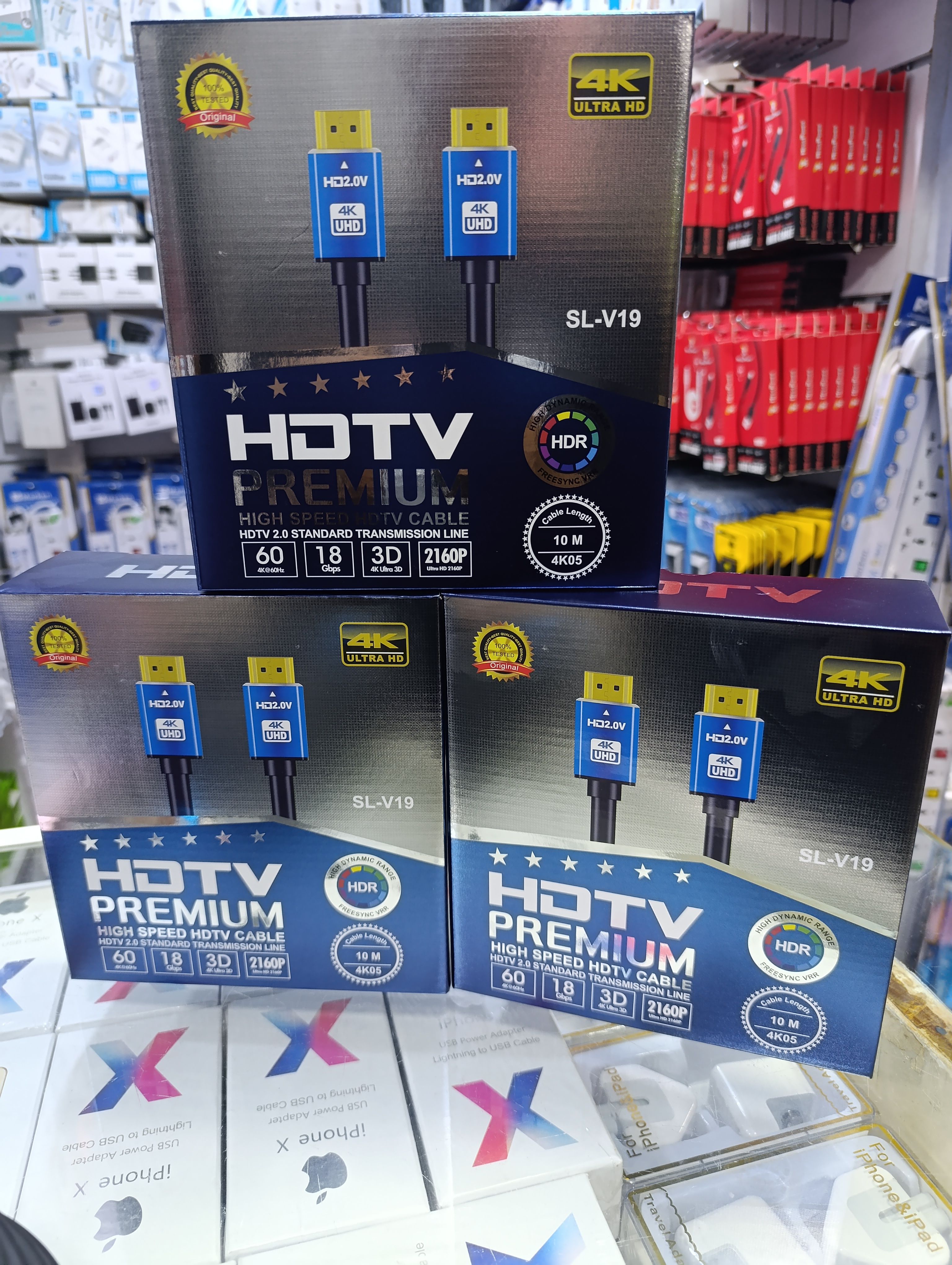HDMI 1.5M, 3M, 5M, 10M 15M,20M,And 30M HDTV Ultra HD 4K Cable
