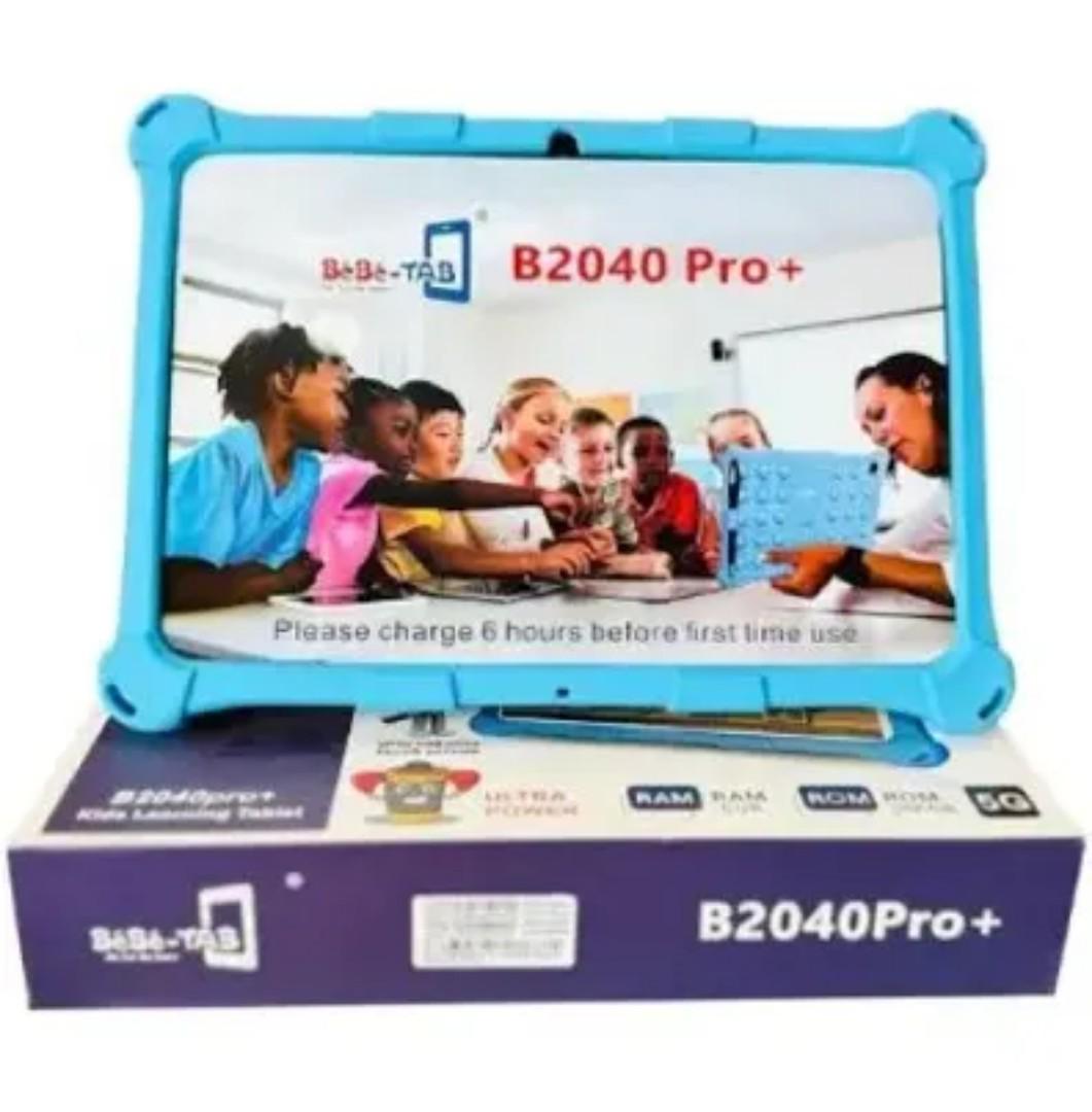 Bebe B2040 Pro+ Kids Tablet - RAM 6GB/ROM 256GB, 10inch Android 12 with SIM Card Slot 6000mAH Kids Studying Tab