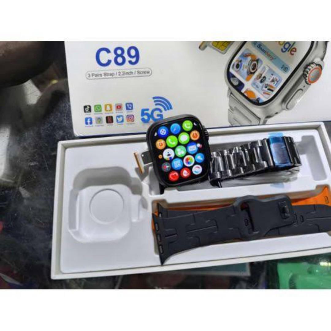 SmartBerry C89 Smartwatch with Sim Slot-5G