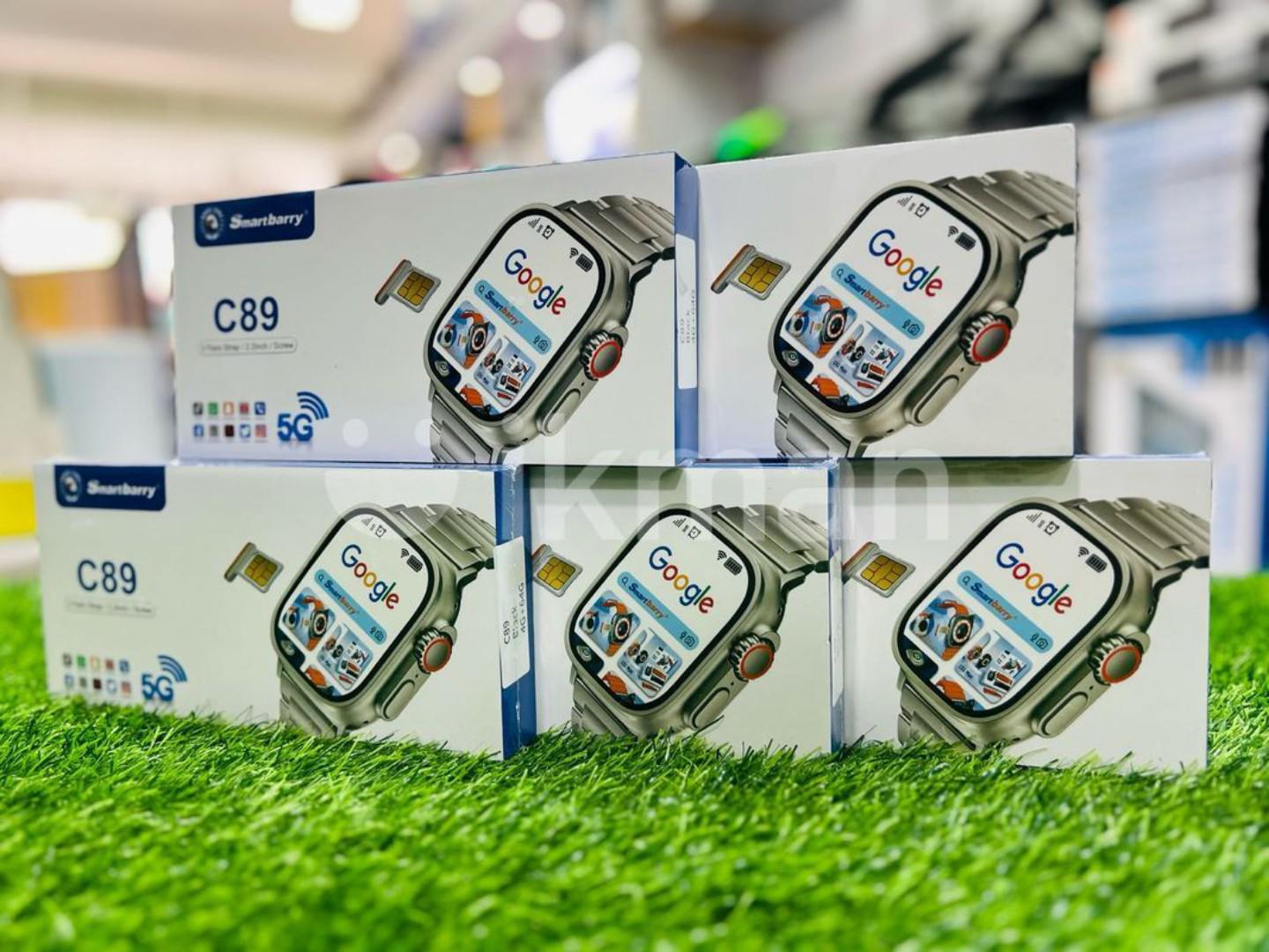 SmartBerry C89 Smartwatch with Sim Slot-5G