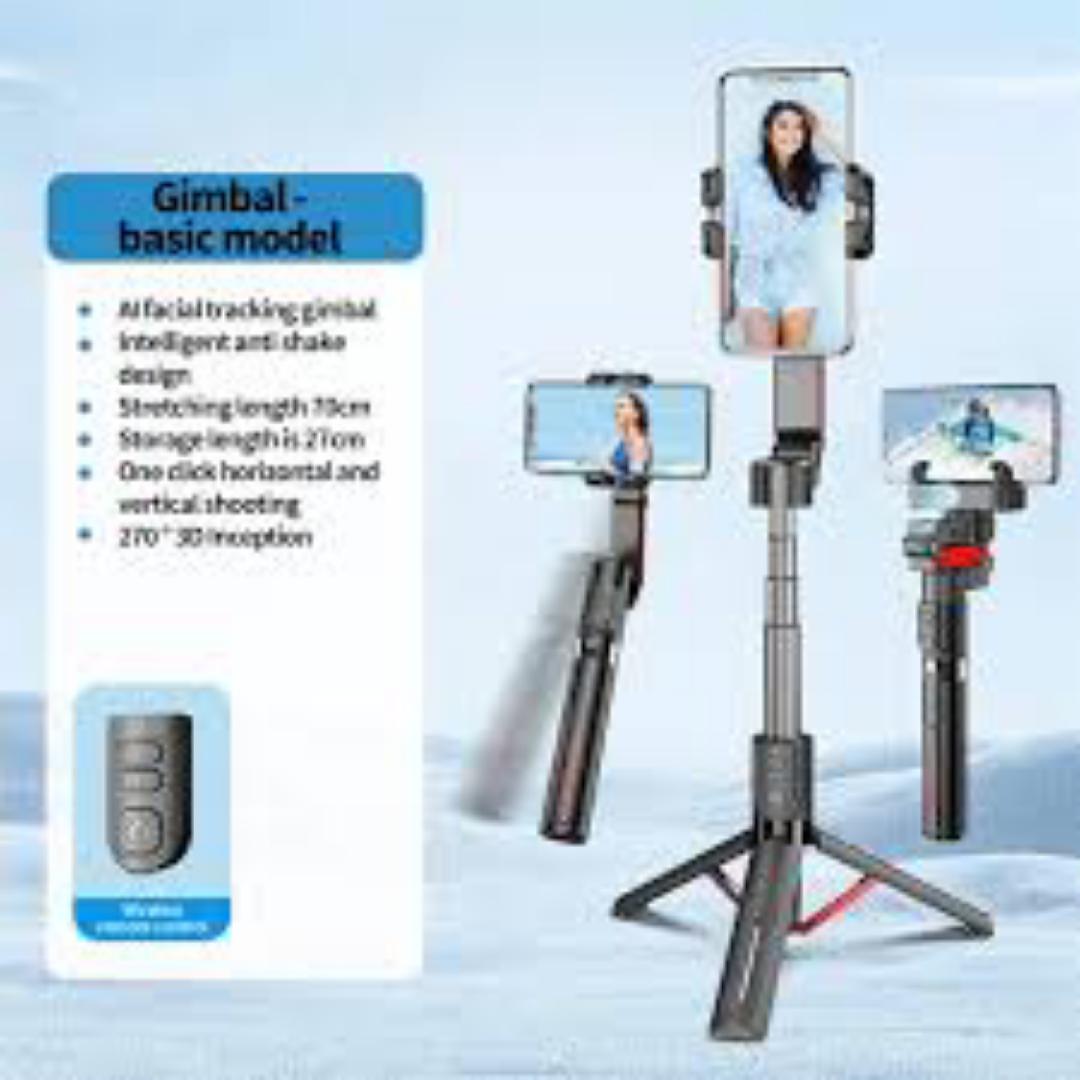 C10 Handheld Phone Stabilizer Gimbal AI Face Tracking Vlog Live Streaming Selfie Stick