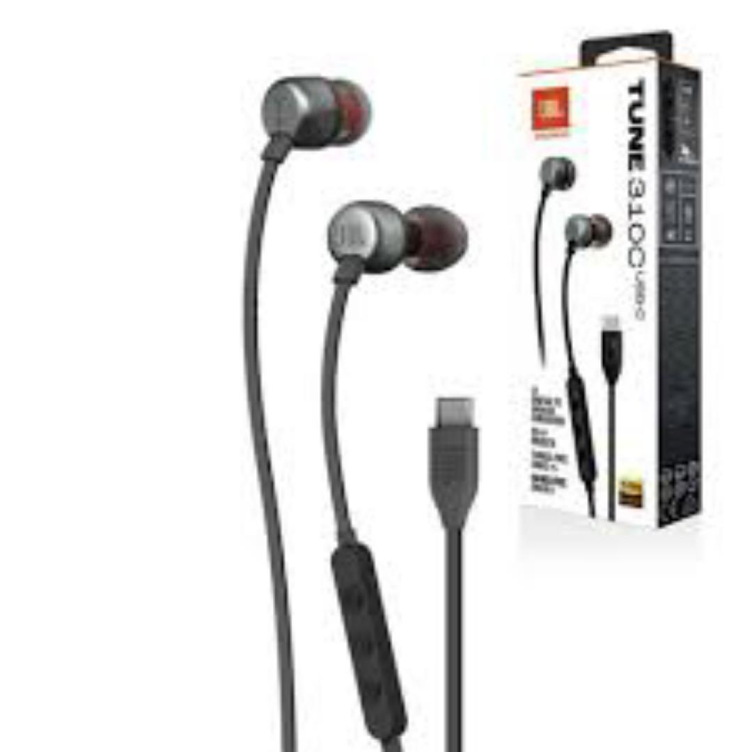 JBL Tune 310C USB-C Earbuds with Microphone