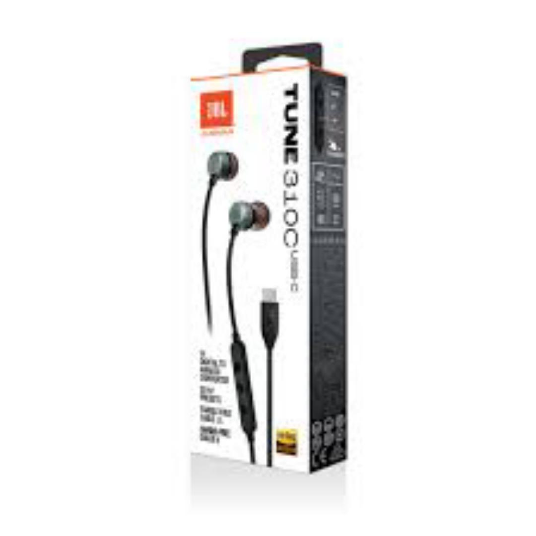 JBL Tune 310C USB-C Earbuds with Microphone