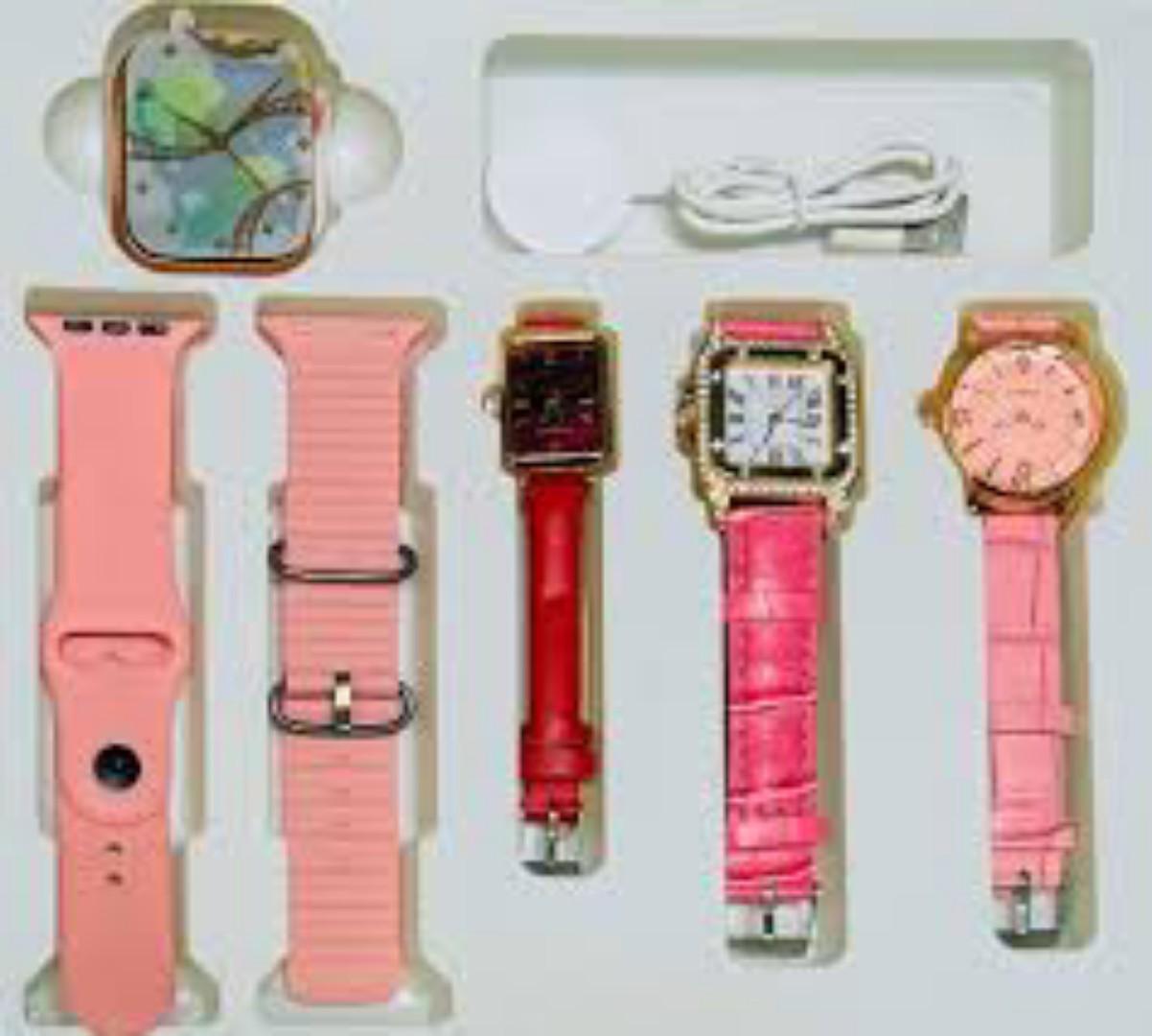 I-530 Mini Series 10 45Mm Reloj Montre Connected Smart Watch Smartwatch I530 With 2 Straps and 3 Ladies Watche