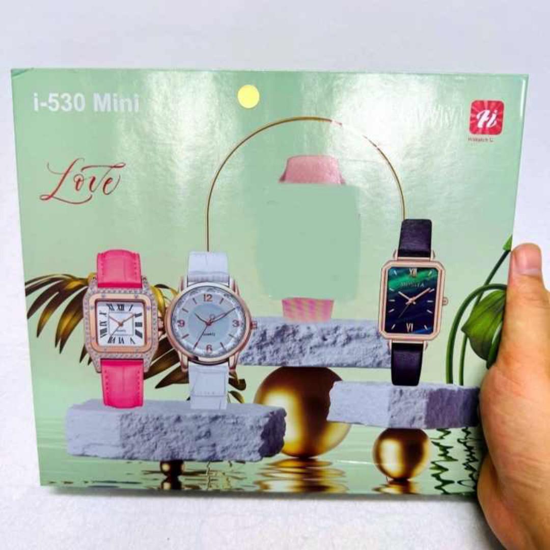 I-530 Mini Series 10 45Mm Reloj Montre Connected Smart Watch Smartwatch I530 With 2 Straps and 3 Ladies Watche