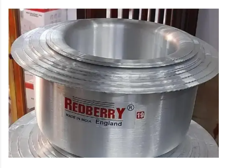 Redberry 8pcs from size 12 to 19 Premier Range of Aluminium Cooking Pots Set Stainless steel Sufurias