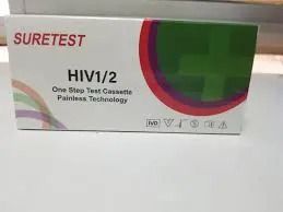 Sure HIV Suretest Self-Test Kit Home Test Personal Test HIV

Take control of your health with the Suretest HIV Self-Test Kit. Get fast, confidential, and highly accurate HIV test results in the privac