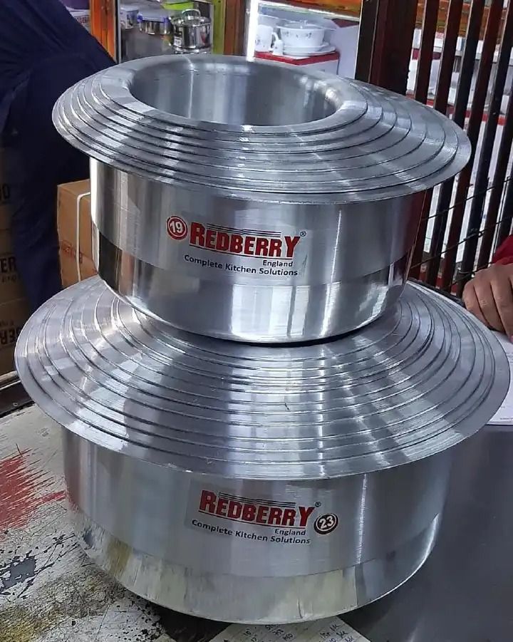 Redberry Sufurias Set Aluminium Cooking Pots Cookware Set
