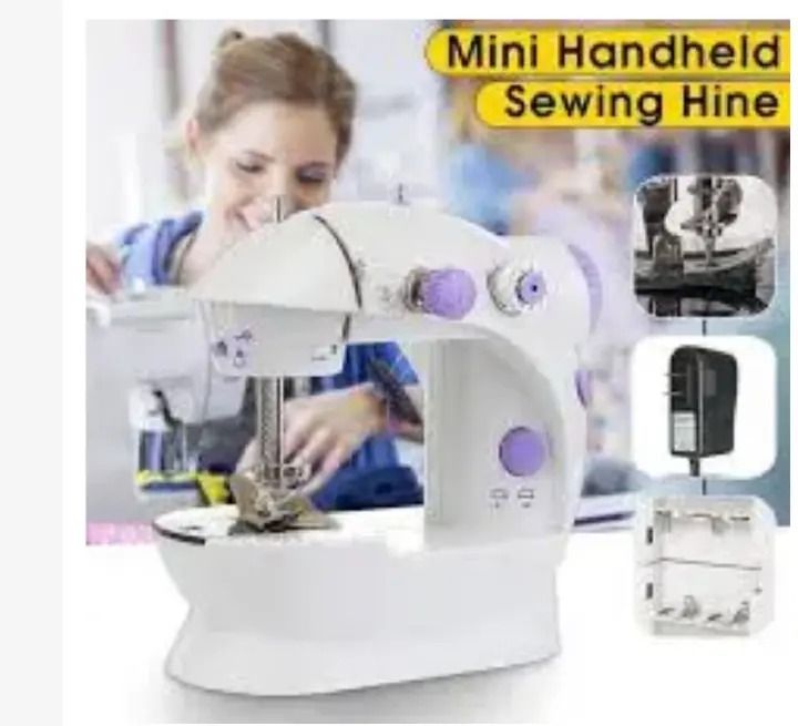 NEW Electric Mini Sewing Machine Multi Function Mini Portable Desktop Tailor Household Electric Craft Sewing Machine Handy Sewing Machine